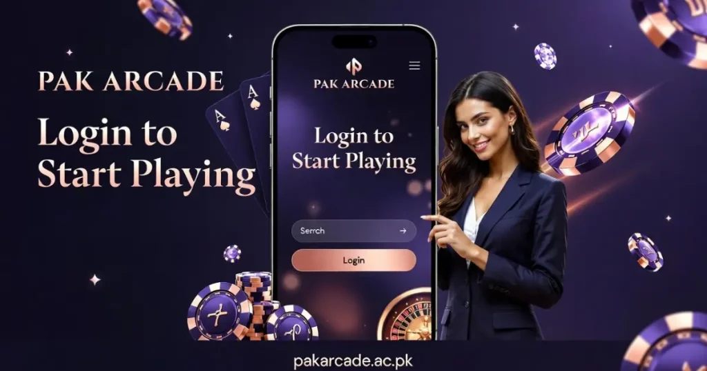 Pak Arcade Login